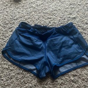 Blue LULULEMON Shorts!